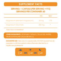 NeuroActive Magnesium Glycinate 180 Capsules